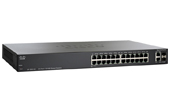 Thiết bị mạng Cisco | 24-Port 10/100Mbps Smart Switch Cisco SF200-24