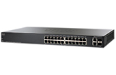 Thiết bị mạng Cisco | 26-port Gigabit PoE Smart Switch Cisco SG200-26P