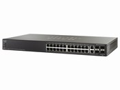 Thiết bị mạng Cisco | 24-Port 100Mbps PoE Stackable Switch Cisco SF500-24P