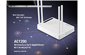 Thiết bị mạng TOTOLINK | AC1200 Wireless Dual Band Gigabit Router TOTOLINK A2004NS