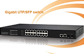 Switch PoE IONNET | 16-Port 10/100Mbps PoE Switch IONNET IFS-1816 (130Watt)