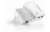 Thiết bị mạng TP-LINK | 300Mbps AV500 WiFi Powerline Extender Starter Kit TP-LINK TL-WPA4220KIT