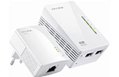 Thiết bị mạng TP-LINK | 300Mbps AV200 WiFi Powerline Extender Starter Kit TP-LINK TL-WPA2220KIT