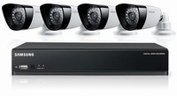 Đầu ghi hình Hanwha Vision | Bộ đầu ghi camera 4 kênh SAMSUNG SDS-P3040P