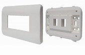 Cáp-phụ kiện Dintek | Mặt nạ 2 port Dintek Wallplate (1303-11031)