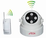 Camera IP J-TECH | Camera IP không dây hồng ngoại kiểm soát cửa J-TECH JT-HD3310 (P)