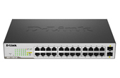 Thiết bị mạng D-Link | 24 Port 10/100/1000Mbps + 2 SFP Gigabit Smart Switch D-Link DGS-1100-26