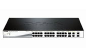 Thiết bị mạng D-Link | 26-Port PoE Smart Switch + 2 slot SFP D-Link DES-1210-28P	