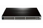 Thiết bị mạng D-Link | 48-Port PoE Gigabit L2 Stackable Managed + 4-Port SFP+ Switch D-Link DGS-3420-52P