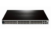 Thiết bị mạng D-Link | 48-Port PoE Gigabit L3 Stackable Managed + 4-Port SFP+ Switch D-Link DGS-3620-52P/EEI