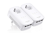 Thiết bị mạng TP-LINK | AV1200 3-Port Gigabit Powerline Starter Kit TP-Link TL-PA8030 KIT