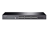 Thiết bị mạng TP-LINK | JetStream 24-Port Gigabit Stackable Smart Switch with 4 10GE Slots SFP TP-Link T1700G-28TQ