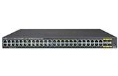 Thiết bị mạng PLANET | 48 Port 10/100/1000BASE-T + 4 Port 100/1000BASE-X SFP Switch PLANET GS-4210-48T4S