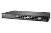 Thiết bị mạng PLANET | 24 Port 10/100BASE-TX + 4 Port 10/100/1000BASE-T + 2 Port 100/1000BASE-X SFP Switch PLANET FGSW-2840