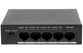 Switch PoE DAHUA | 4-port 10/100Mbps PoE Switch DAHUA PFS3005-4P-58