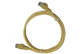 Cáp-phụ kiện Alantek | Patch cord Alantek Cat5e UTP 2,1 mét (Yellow)