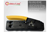 Cáp mạng Golden Link | Kềm bấm mạng GOLDEN LINK-Modular Crimping Tool