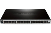 Thiết bị mạng D-Link | 48-Port 10/100/1000Mbps L3 Stackable Managed Switch D-Link DGS-3620-52P/ESI