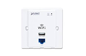 Thiết bị mạng PLANET | 300Mbps 802.11n Wireless In-Wall PoE Access Point PLANET WNAP-W2200