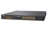 Thiết bị mạng PLANET | 16-port 10/100/1000Mbps PoE Switch PLANET GSW-1600HP