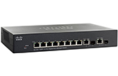 Thiết bị mạng Cisco | 10-Port Gigabit Max PoE+ Managed Switch Cisco SG300-10MPP-K9-EU