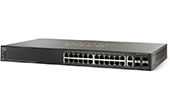 Thiết bị mạng Cisco | 28-Port Gigabit PoE Stackable Managed Switch Cisco SG500-28P-K9-G5