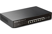 Thiết bị mạng DrayTek | 8-Port Gigabit Smart Lite PoE Switch DrayTek Vigor P1092