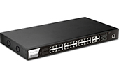 Thiết bị mạng DrayTek | 28-Port PoE L2 Managed Gigabit Switch DrayTek Vigor P2280