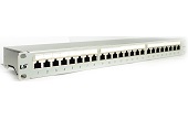 Cáp-phụ kiện LS | Patch panel 24-port Shielded LS CAT.5e (LS-PP-SC5E-24P)