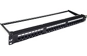 Cáp-phụ kiện LS | Patch panel 24-port 1U Empty Panel LS CAT.5e (LS-PP-24P-E-LWM)