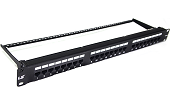 Cáp-phụ kiện LS | Patch panel 24-port Unshielded LS CAT.6 (LS-PP-UC6-24P-WM)