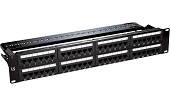 Cáp-phụ kiện LS | Empty Patch Panel 48-Port with wire management Metal type for Shielded (LS-PP-48P-E-WM)