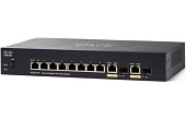 Thiết bị mạng Cisco | 10-Port Gigabit PoE Smart Switch CISCO SG250-10P-K9-EU