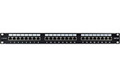 Cáp-phụ kiện VIVANCO | Patch panel 24-port Shielded VIVANCO CAT.5E (VCCPSF5241)