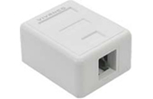 Cáp-phụ kiện VIVANCO | 1-Port Surface Box VIVANCO VCB211