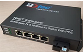 Switch PoE HDTEC | HDTEC Fiber Switch PoE 4 Port 100M