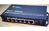 Switch PoE HDTEC | HDTEC Fiber Switch PoE 2F4RJ45 100M