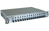 Media Converter WINTOP | Khung giá 17 khe cắm Management Media Converter WINTOP YT-81/7-2A