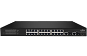 Switch PoE UNV | 24-Port 10/100Mbps Ethernet PoE Switch UNV NSW2010-24T2GC-POE-IN