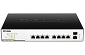 Thiết bị mạng D-Link | 8-Port Gigabit EasySmart (Max) Managed PoE Switch D-Link DGS-1100-10MPP