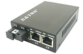 Media Converter BTON | Chuyển đổi Quang-Điện Media Converter Unmanaged Fiber Switch BTON BT-912SM-20A