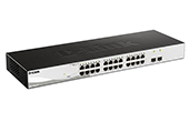 Thiết bị mạng D-Link | 24-Port Gigabit Smart Managed Switch with 2 ports Gigabit SFP D-Link DGS-1210-26