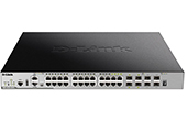 Thiết bị mạng D-Link | 28-Port Gigabit Layer 3 Stackable Managed PoE Switch D-Link DGS-3630-28PC