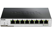 Thiết bị mạng D-Link | 8-port UTP 10/100/1000Mbps Layer 2 Lite EasySmart Switches PoE D-Link DGS-1100-08PD/E