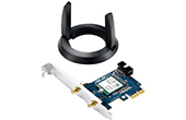 Thiết bị mạng ASUS | Card Wi-Fi PCI EXPRESS chuẩn AC 1200Mbps ASUS PCE-AC55BT B1