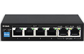 Thiết bị mạng D-Link | 6-Port 10/100 with 4 PoE port Switch D-Link DES-F1006P