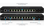 Thiết bị mạng UBIQUITI UniFi | 10-Port Gigabit PoE Passthrough + 2 SFP Ports Ubiquiti EdgeRouter 12