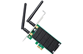 Thiết bị mạng TP-LINK | AC1200 Wireless Dual Band PCI Express Adapter TP-Link Archer T4E