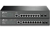 Thiết bị mạng TP-LINK | JetStream 8-Port Gigabit L2 Managed Switch with 2 SFP Slots TP-LINK T2500G-10TS