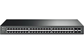 Thiết bị mạng TP-LINK | JetStream 48-Port Gigabit Smart Switch with 4 SFP Slots TP-LINK T1600G-52TS